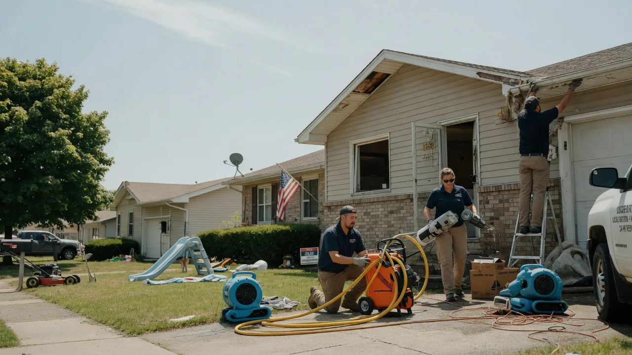 Water Damage Restoration in New Canton, IL near me